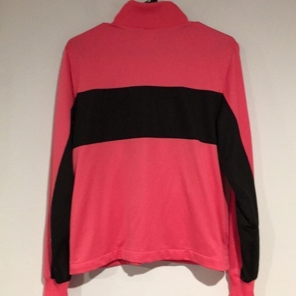 Adidas Pink/Black lightweight Jacket Sz M - Picture 5 of 7